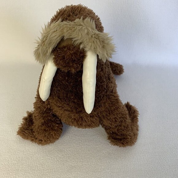 Sea World Walrus 13” Plush Stuffed Toy Animal Brown Tusks Children's Soft - Picture 3 of 9